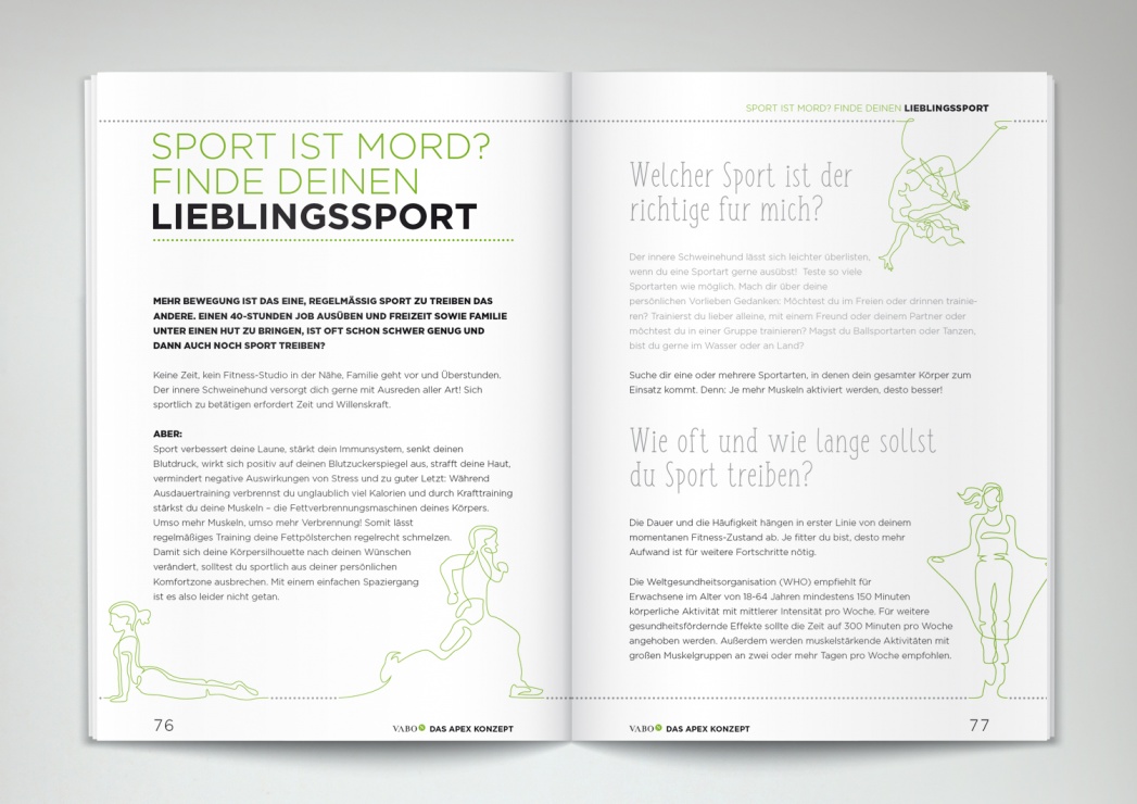 APEX Lifestylebuch by VABO-N 8